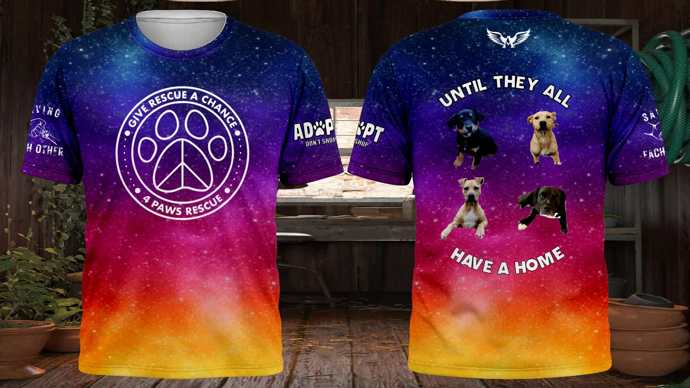 4 paws t-shirt